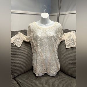 Capri Lace Sheer Top